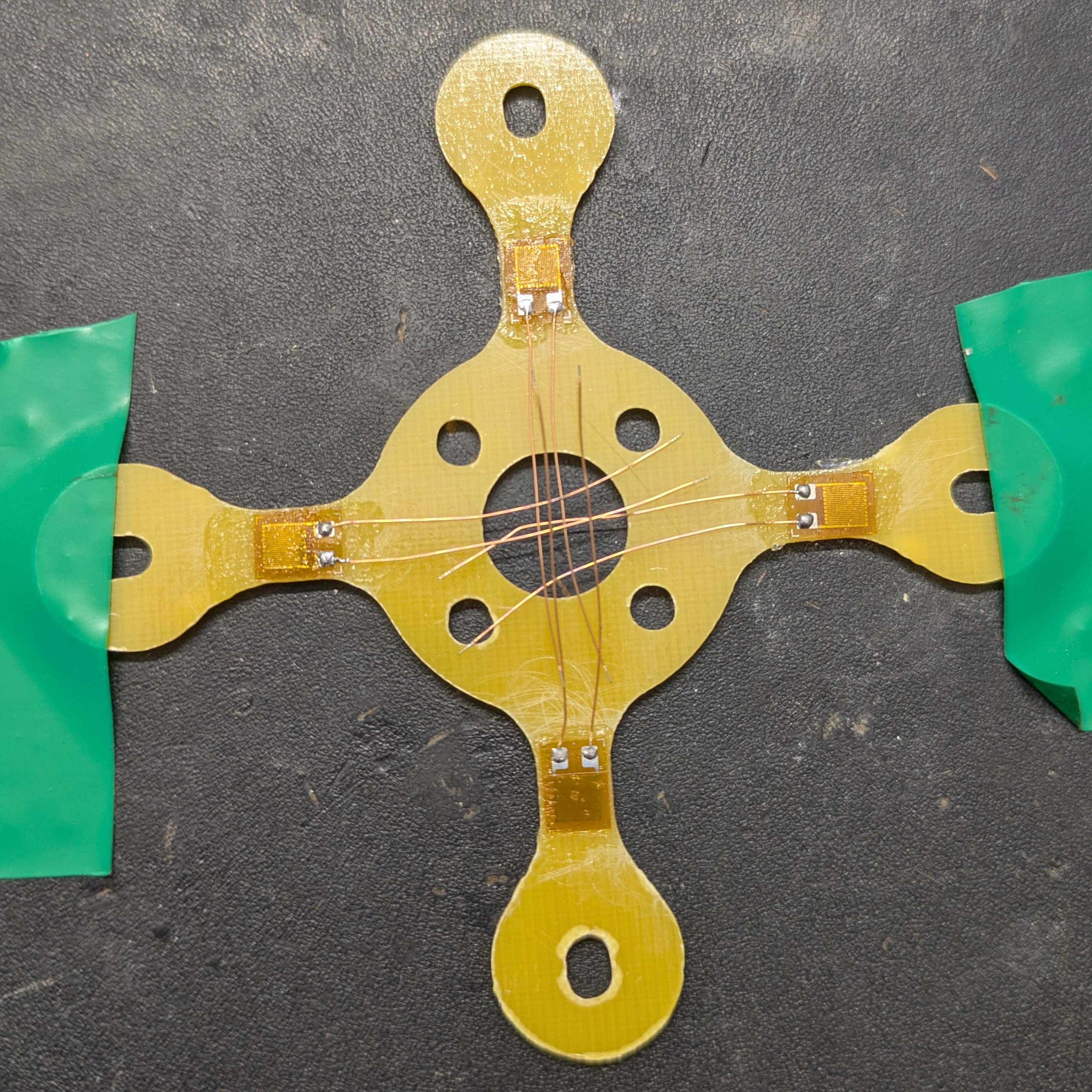 Anemometer kríž + tenzometre